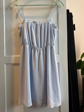 ARITZIA Light Blue Mini Dress